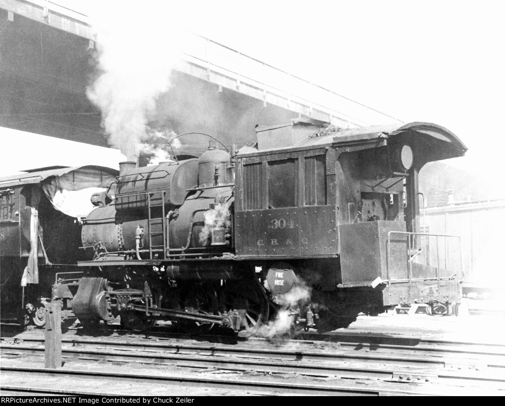 CB&Q 0-6-0T 304